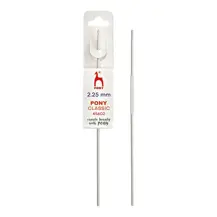 Pony Classic - Crochet Hook Grey 15cm - 2.25mm