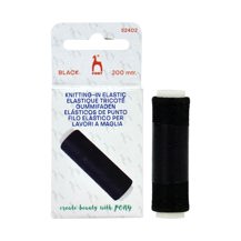 Pony - Knitting-In Elastic 200m - Black