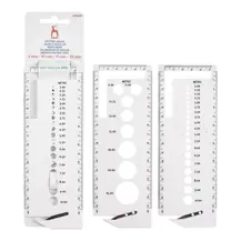 Pony - Knitters Gauge Plastic with Yarn Cutter