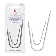 Pony - Cable Needle Open Ended 2pc - 2.25mm / 4mm