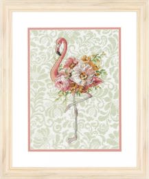 Dimensions Needlecraft - Floral Flamingo