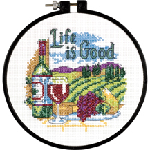 Dimensions Needlecraft - Life is Good