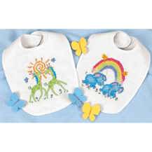 Dimensions Needlecraft - Noah s Ark Bibs