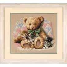 Dimensions Needlecraft - Teddy & Kittens