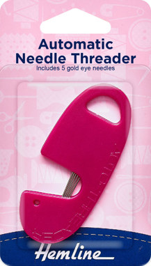 Hemline - Threader Needle Automatic - Maroon