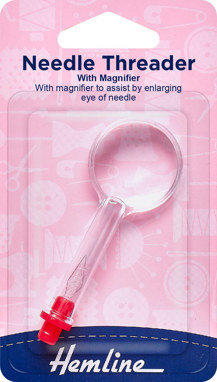 Hemline - Threader Needle with Magnifier