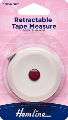 Hemline - Tape Measure/ Rotary - Cream