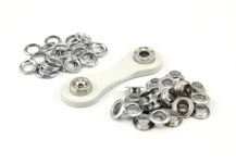 Hemline - Eyelets 8.5mm Starter Kit 24pcs - Nickle