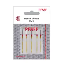 Pfaff Machine Needle - Universal Titanium Size 80 5pk