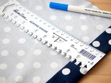 Hemline - Sewing Ruler / Seam Gauge 