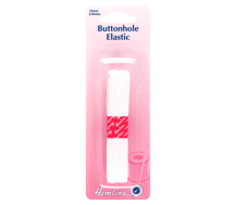 Hemline - Elastic Buttonhole15mm x 0.9m