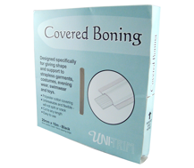 20mm Covered Boning - White