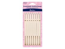 Hemline - Expandable Sewing Guage Plastic - Cream