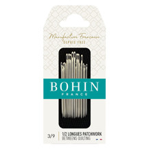 BOHIN - Hand Needle Quilting Betweens Qty 20 - Size 3/9