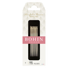 BOHIN - Hand Needle Straw / Milliner Qty 15 - Size 7 