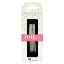 BOHIN - Hand Needle Straw / Milliner Qty 15 - Size 8