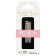 BOHIN - Embroidery Needle Size 10 (x 15 needles)