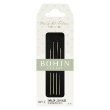 BOHIN - Beading Needle Size 12  (x 15 needles)