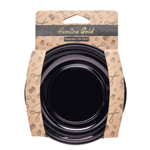 Hemline Gold - Magnetic Pin Dish - Black/Gold