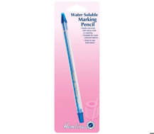 Hemline - Water Soluable Marking Pencil Twist Barrel - Blue