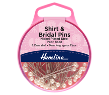 Hemline - Pins Shirt & Bridal 34mm 75pcs