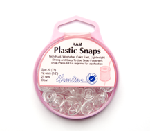 Hemline - Kam Snap 12.4mm x 25 - Clear