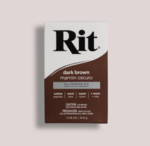 RIT - Fabric Dye All Purpose Powder (31.9g) - Dark Brown