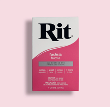 RIT - Fabric Dye All Purpose Powder (31.9g) - Fuchsia Pink