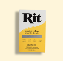 RIT - Fabric Dye All Purpose Powder (31.9g) - Golden Yellow