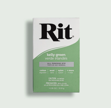 RIT - Fabric Dye All Purpose Powder (31.9g) - Kelly Green