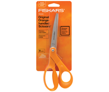 Fiskars Scissors Bent Heavy Duty - 8in Right-handed