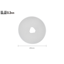 Olfa Blade Replacement 45mm - Straight 1 Blade per Pack