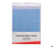 Printed Template Plastic 280 x 215mm graph (1/4” grid)