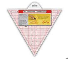 Ruler - Sew Triangle Ruler 60 Degrees 8"
