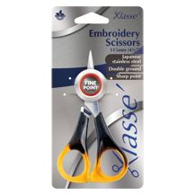 KLASSE SCISSORS - Scissors Embroidery 4.5In - tortoiseshell handle