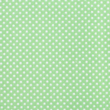 Fabric Gutermann X Birch Summer Loft Pindot 110cm X 10Mt 100% Co Soft Green-152