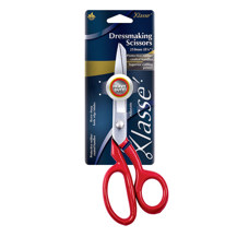 Klasse Scissors - Dressmaking Heavy Duty 210mm (8.25in) - Red