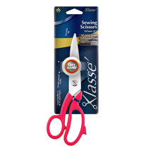 Klasse Scissors - Sewing Left Handed 203mm (8in) - Red