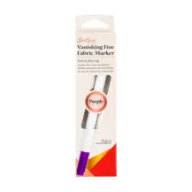 Sew Easy - Fabric Marker Vanishing Fine Tip - Purple