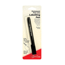Sew Easy - Fabric Marker Labelling Permanent Fine Tip - Black