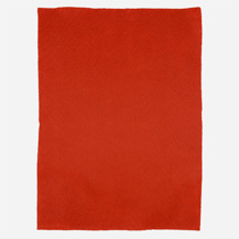 Felt Square Polyester 30 x 22cm - Orange