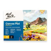 Mont Marte - Canvas Pad A4 10 Sheets