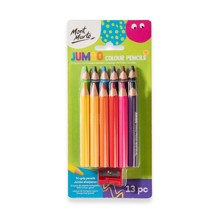 Mont Marte - Jumbo Colour Pencils 13pc