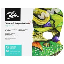 Mont Marte - Tear Off Paper Palette Pad 36 sheet