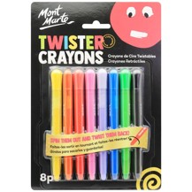 Mont Marte - Twister Crayons 8pc