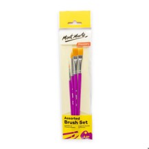 Mont Marte - Assorted Brush Set 4pc