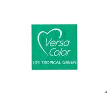 VERSACOLOUR Small Stamp Pad - Colour: Tropical Green
