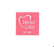 VERSACOLOUR Small Stamp Pad - Colour: Pink 