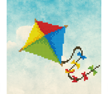 Diamond Art - Kite - 20 x 20cm