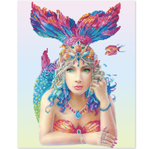 Mystic Mermaid - 51 x 41cm